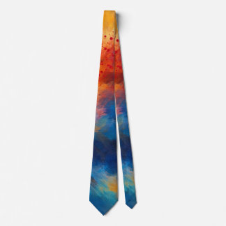Colorful Clouds in Motion Tie