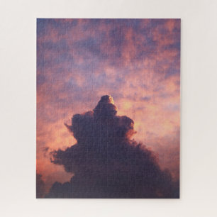Colorful Clouds in the Sky During Sunset Jigsaw Puzzle