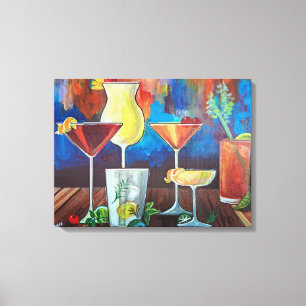 Colorful Cocktails Wall Art