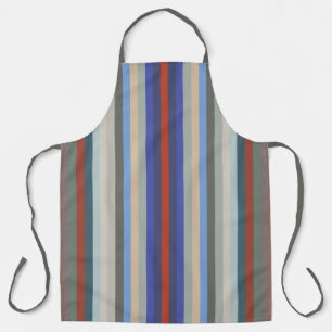 Colorful Colors Of The Year Vertical Striped  Apron