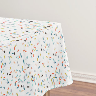 Colorful Confetti Fall Pattern Tablecloth