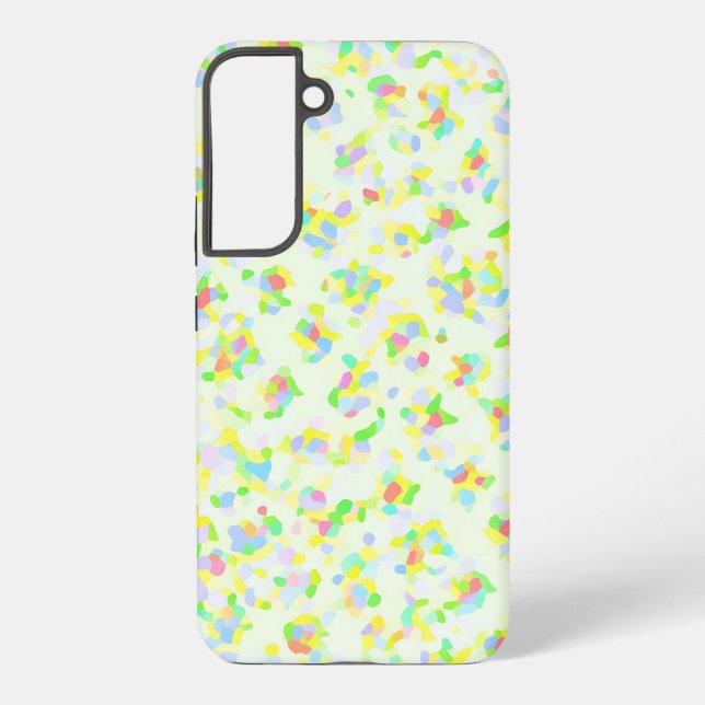 Colorful Confetti Pattern – Playful Abstract Samsung Galaxy S22+ Case (Back)