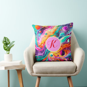 COLORFUL COSMIC ART  CUSHION