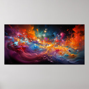 Colorful Cosmic Poster