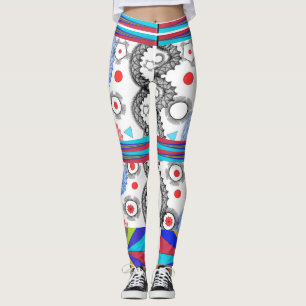 Colorful, crazy, trendy, bold  new2023 leggings