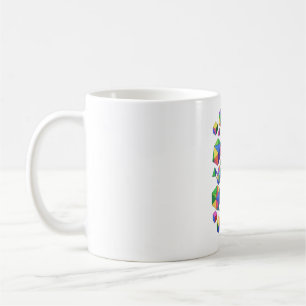 Colorful Cubes Coffee Mug