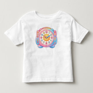 Colorful Cute Clock Fun Design for Kids Toddler T-Shirt