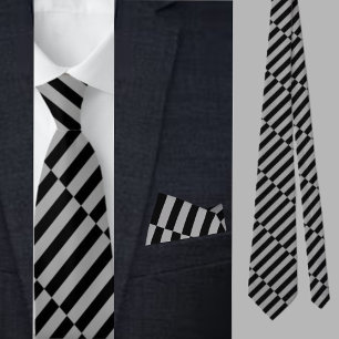 Colorful Cute Stripes Pattern          Tie