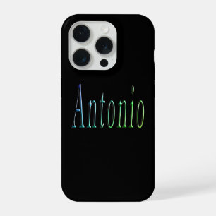 Colorful Designed Antonio Name, iPhone 15 Pro Case