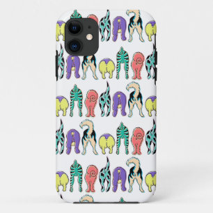 Colorful Dog Butts Pattern Case-Mate iPhone Case