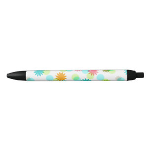 Colorful Dot Flower Ballpoint Pen