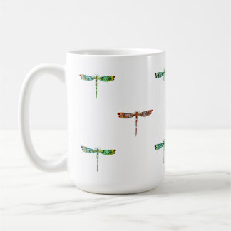 Colorful Dragonfly Mug