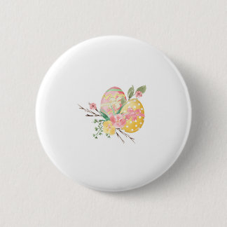 Colorful Easter Egg Button