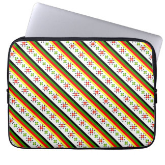 Colorful eastern folk pattern laptop sleeve