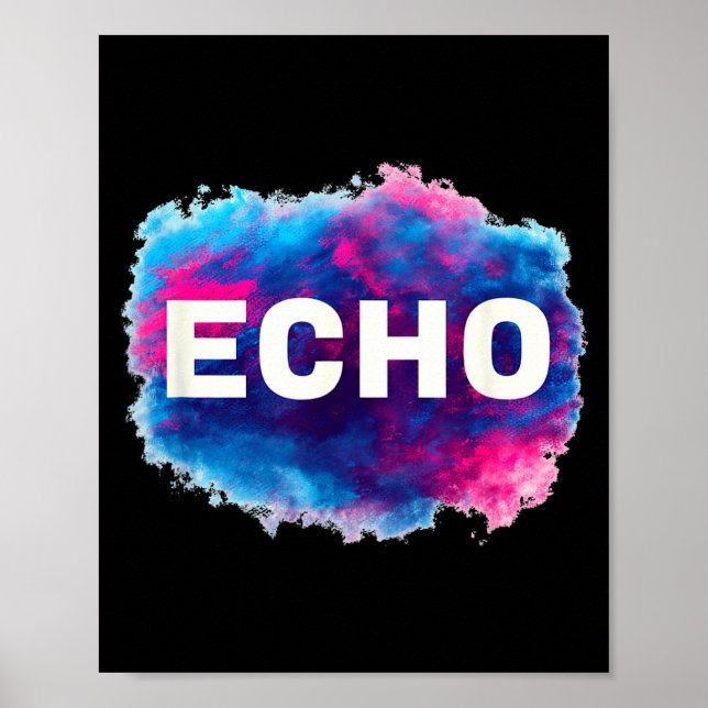 Colorful Echo Look  Poster (Front)