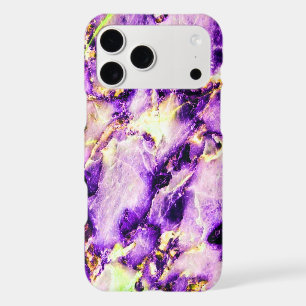 Colorful Elegant Marble Purple Pink and Gold
