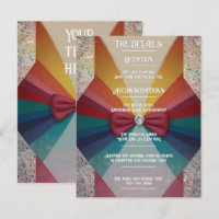 "Colorful Elegant Rainbow wedding