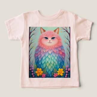 Colorful Fantasy Animal Print T-Shirt