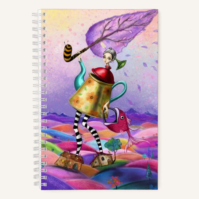 Colorful Fantasy Notebook (Front)