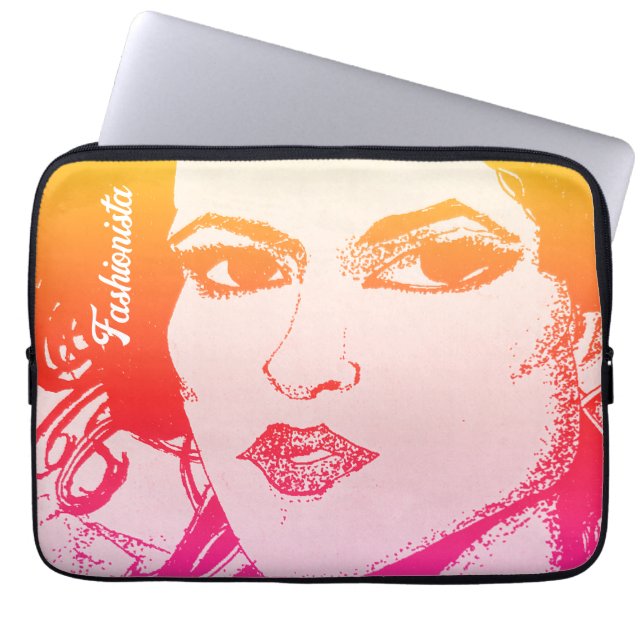 Colorful Fashion Laptop Case (Front)