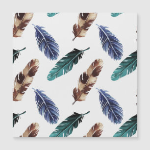 Colorful Feathers Tribal Texture