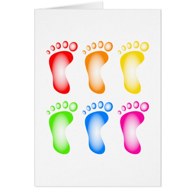 Colorful Feet (Front)