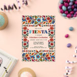 Colorful Fiesta Floral Folk Art Graduation Party Acrylic Invitations<br><div class="desc">Celebrate your graduate's big achievement with this vibrant, Otomi-inspired fiesta invitation. Featuring a beautiful border of rich, multicolored floral embroidery and festive typography, it is the perfect way to set a joyful tone for a graduation party. This design blends traditional Mexican folk art with a modern layout, making it a...</div>