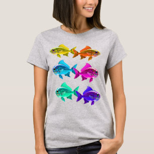 Colorful Fish Vibe Tee