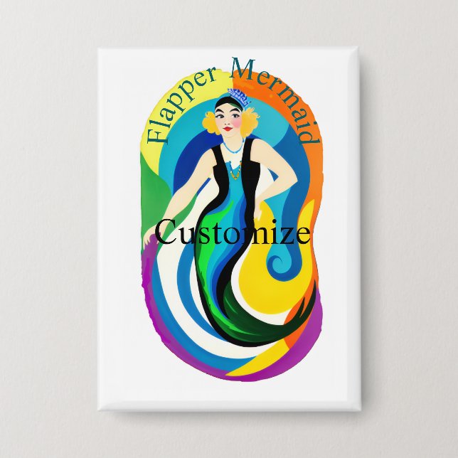 Colorful Flapper Mermaid Thunder_Cove (Front)