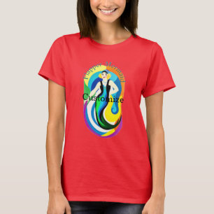 Colorful Flapper Mermaid Thunder_Cove T-Shirt