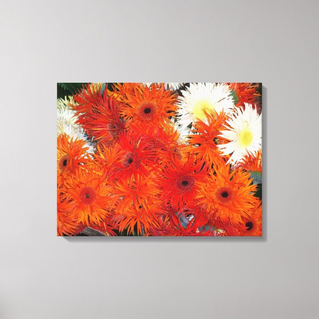 COLORFUL FLORA #5 CANVAS PRINT (Front)