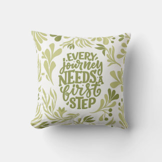 Colorful Floral Pattern Pillow