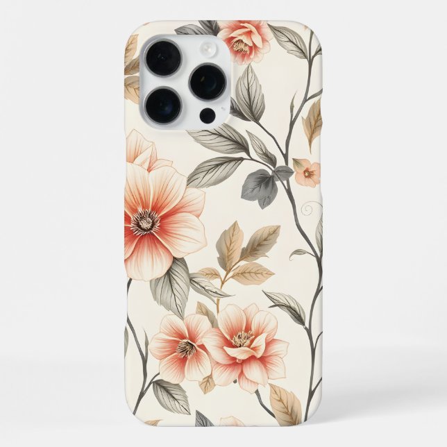 Colorful Flower iPhone Case (Back)