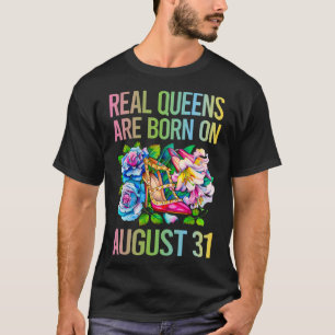 Colorful Flowers - August 31 31st T-Shirt