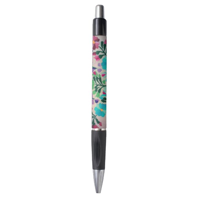 Colorful Flowers Pattern (Front Vertical)
