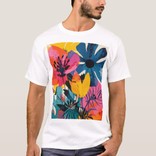 Colorful flowers T-Shirt