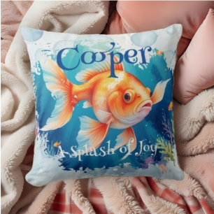 Colorful Funny Goldenfish Pet Fans  Cushion