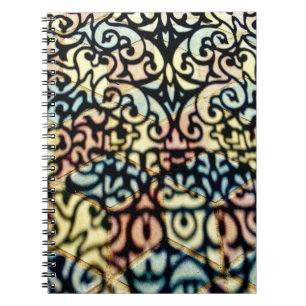 Colorful Gate Shadows Notebook