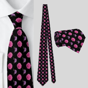 Colorful Geometric Pattern          Tie