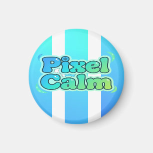 Colorful Geometric Spectrum Design Magnet