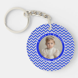 Colorful Gift Ideas For Men Stripe Pattern Key Ring