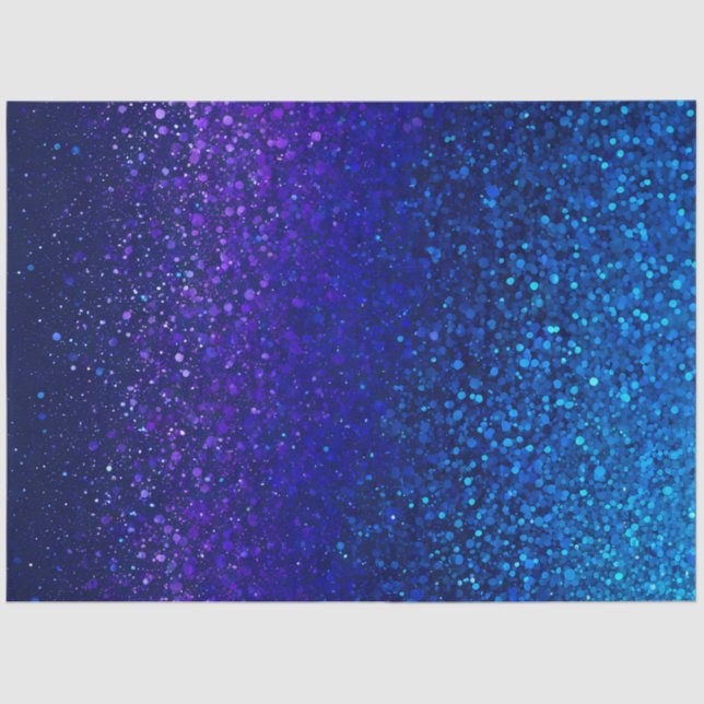 Colorful Glitter Art Tissue Paper (Front)