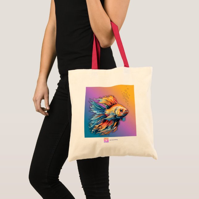 COLORFUL GOLDFISH Tote Bag  (Front (Product))