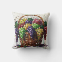 Colorful Grapes Basket