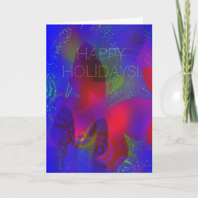 Colorful Greeting Card (Front)