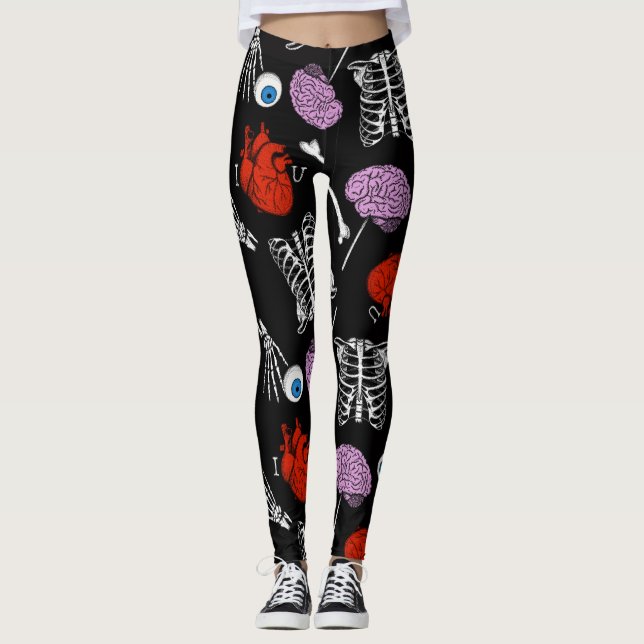 Colorful halloween Leggings (Front)
