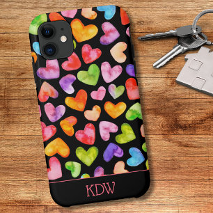 Colorful Hearts  Case-Mate iPhone Case