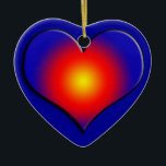 COLORFUL HEARTS CERAMIC TREE DECORATION<br><div class="desc">Colourful and vibrant hearts</div>