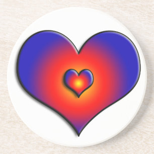 COLORFUL HEARTS COASTER
