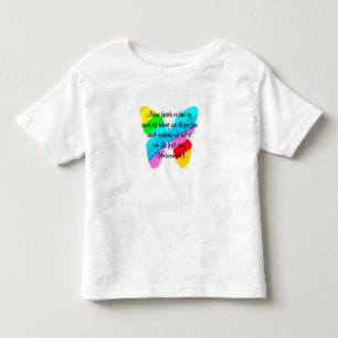 COLORFUL HEBREWS 11:1 BUTTERFLY DESIGN TODDLER T-S T-Shirt